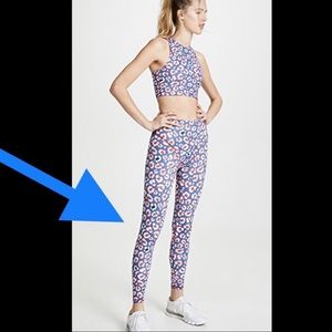 Adam Selman Sport French Cut Leggings- Small